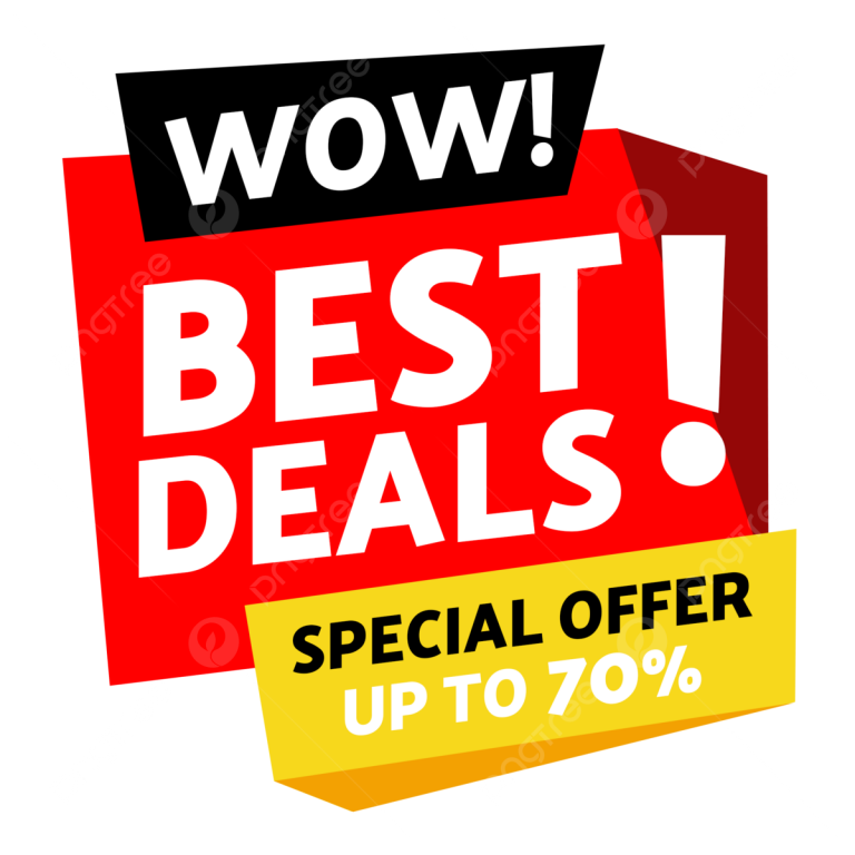 Best Deal PNGs for Free Download